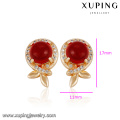 93025 Wholesale nobby ladies jewelry fruit shaped colorful opal prong setting stud earrings